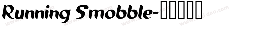 Running Smobble字体转换